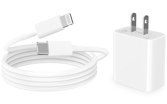 Idisoncable iPhone Lightning Cable Wall Charger 2 pk