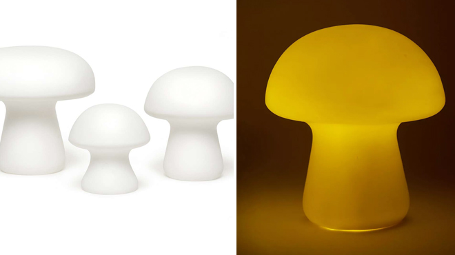 Images of a Kikkerland Mushroom Light Images of a Kikkerland Mushroom Light