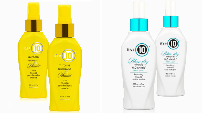 Its a 10 Miracle Leave In for Blondes