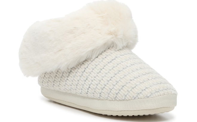 Kelly Katie Portia Knit Bootie in Off White Color