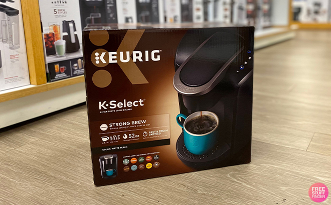 Keurig K Select Single Serve K Cup Pod Coffee Maker with Strength Control on the Floor at Kohls