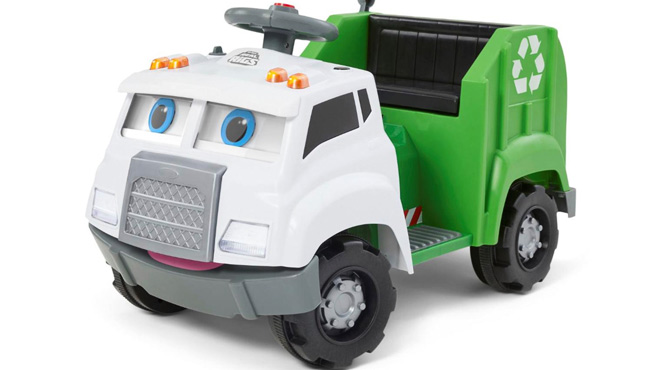 Kid Trax Ride On Interactive Recycling Truck