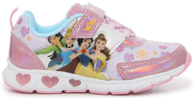 Kids Disney Princess Light Up Shoes