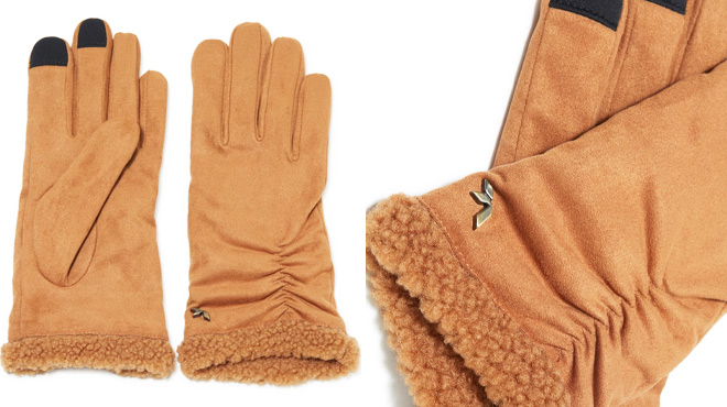 Koolaburra By UGG Fuzzy Ruched Touch Screen Gloves Koolaburra By UGG Fuzzy Ruched Touch Screen Gloves