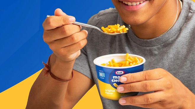 Kraft Microwavable Macaroni and Cheese Cups