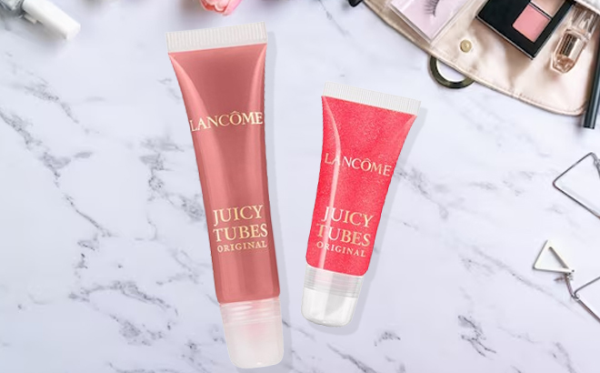 LANCOME 2 Piece Juicy Tubes Holiday Set Created for Macys