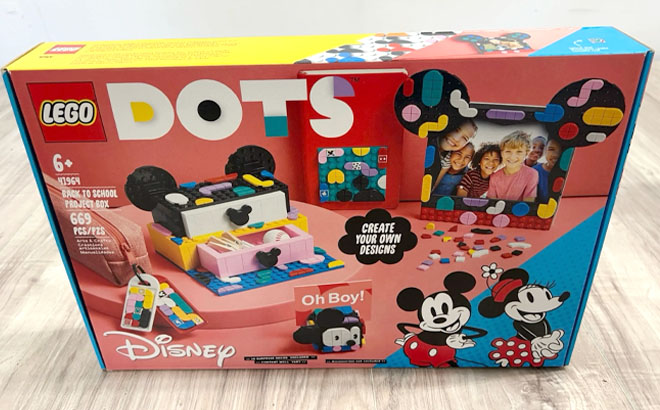 LEGO Mickey Mouse Minnie Mouse Back to School Project Box