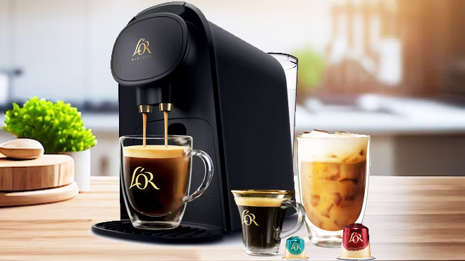 LOR Barista Coffee and Espresso System with 30 Capsules LOR Barista Coffee and Espresso System with 30 Capsules