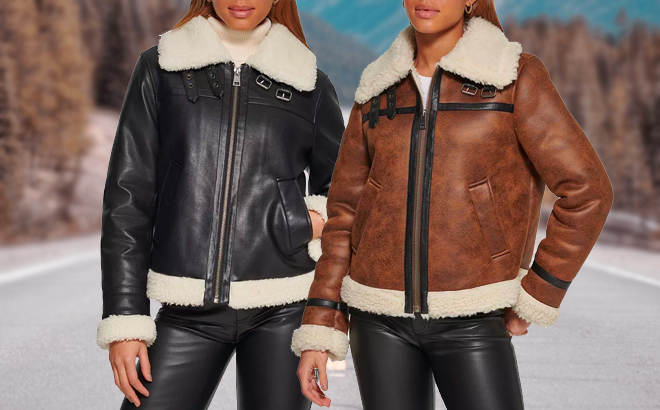 Levis Faux Fur Moto Jacket Levis Faux Fur Moto Jacket