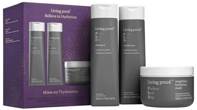 Living Proof Perfect hair Day Shampoo Conditioner Hair Mask Set