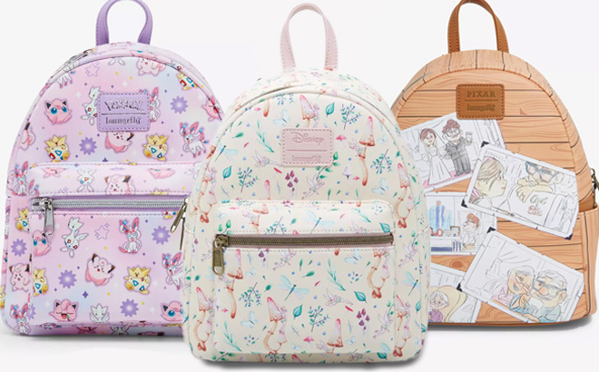 Loungefly Disney Mini Backpacks