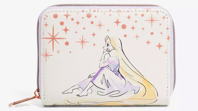 Loungefly Disney Rapunzel Mini Zipper Wallet