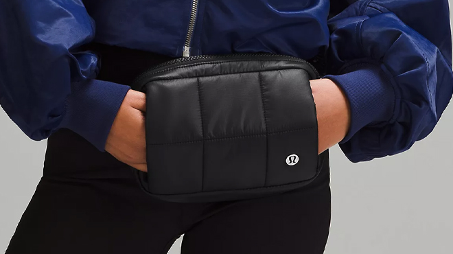 Lululemon Quilted Grid 1 5L Hand Warmer Belt Bag