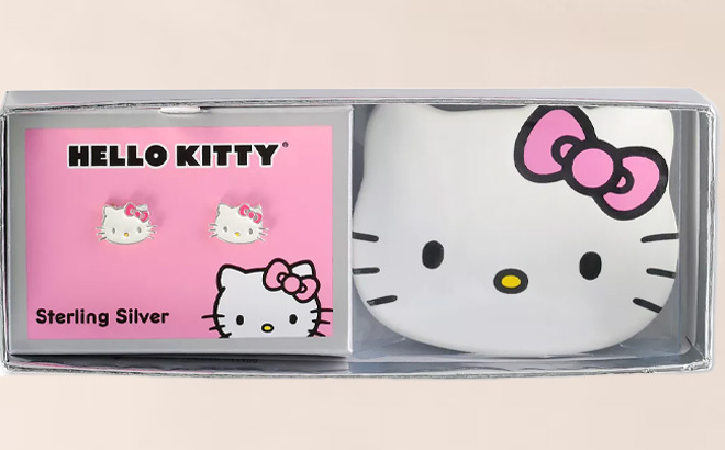 Macys Hello KittyTwo PAck Set Earrings
