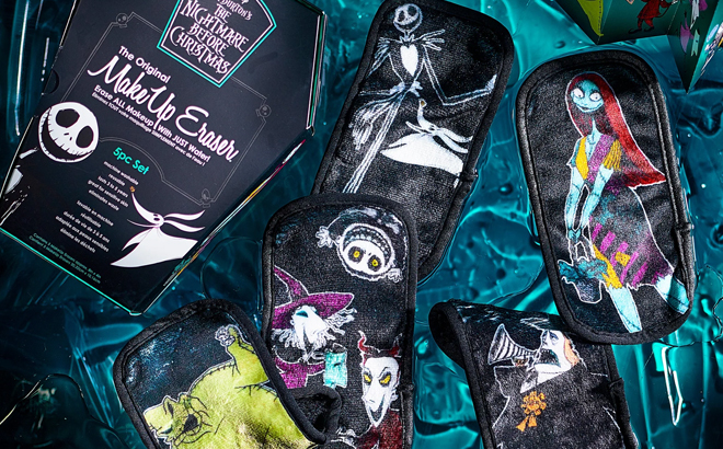 MakeUp Eraser Nightmare Before Christmas 5 Piece Mini Set MakeUp Eraser Nightmare Before Christmas 5 Piece Mini Set