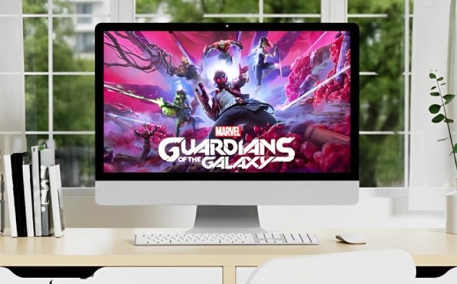 Marvel Guardian of the Galaxy Game Flashed on Computer Screen