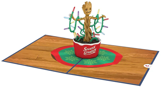 Marvel Seasons Grootings Pop Up Card