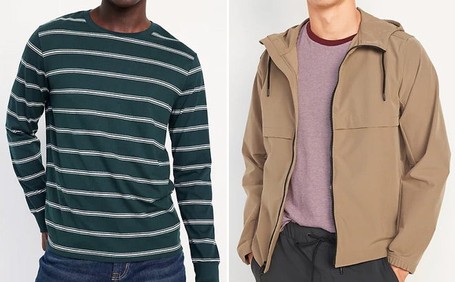 Men Wearing Old Navy Green T Shirt Men Wearing Old Navy Green T Shirt