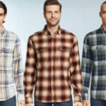 Men wearing a Flannel Shirts