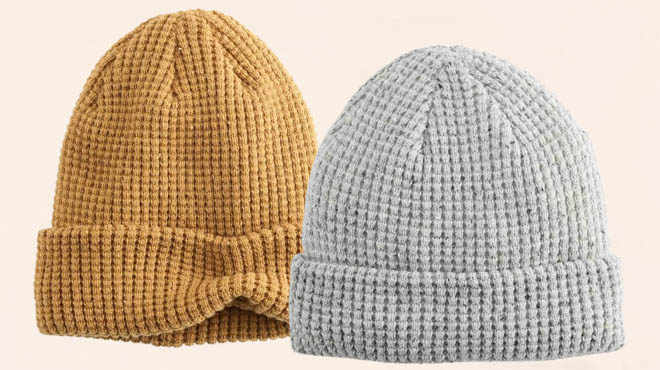 Mens Sonoma Goods For Life Waffle Cuff Beanie Mens Sonoma Goods For Life Waffle Cuff Beanie