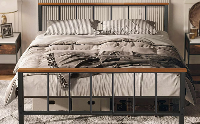 Metal Platform Queen Bed Frame Metal Platform Queen Bed Frame