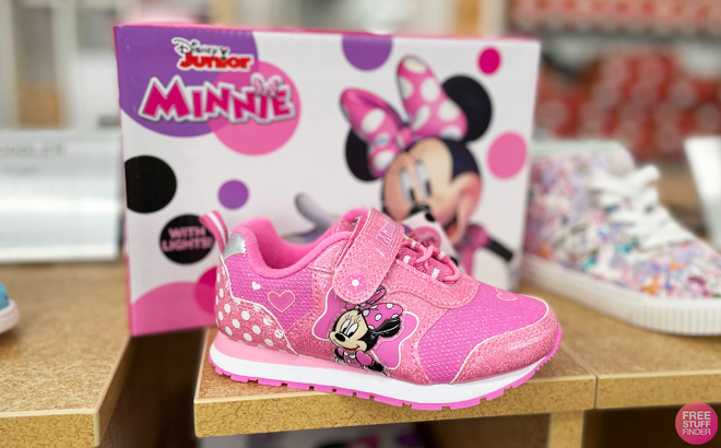 Minnie Mouse Kids Shoes in a Designer Shoe Warehouse Store