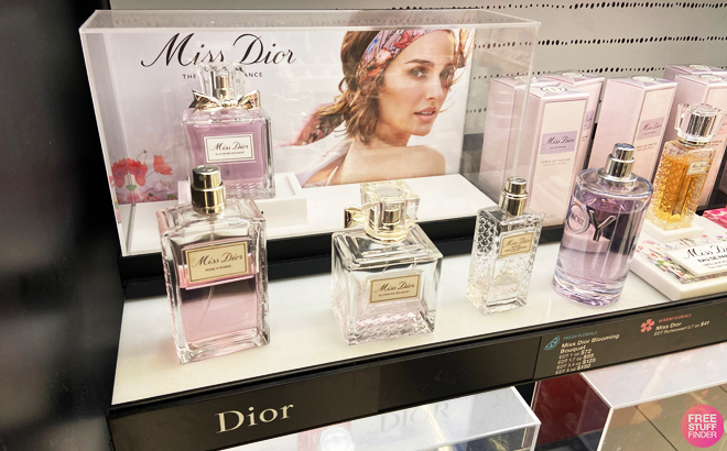 Miss Dior Fragrances on Shelf