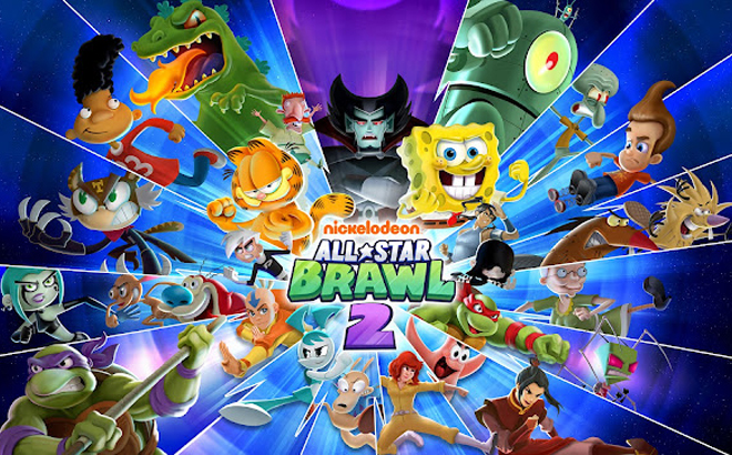 Nickelodeon All Star Brawl 2 Game Poster
