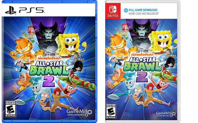 Nickelodeon All Star Brawl 2 for Sony PS5 and Nintendo Switch