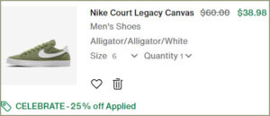 Nike Court Legacy Canvas Shoes at Checkout Nike Court Legacy Canvas Shoes at Checkout