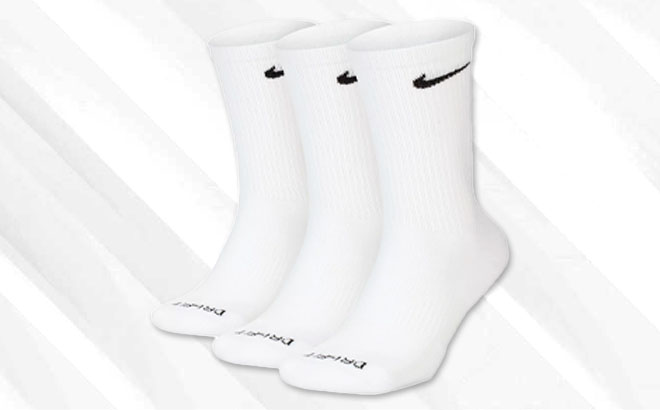 Nike Cushioned Training Crew Socks 3 Pack