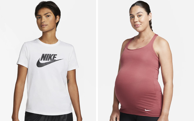 Nike Womens Dri FIT Tank Maternity