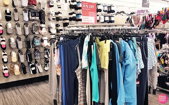 Nordstrom Racl Clear the Rack Sale Overview of Mens Apparel and a Sale Sign
