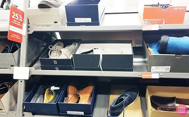 Nordstrom Racl Clear the Rack Sale Overview of Mens Shoes and a Sale Sign