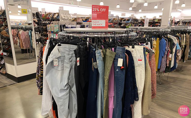 Nordstrom Racl Clear the Rack Sale Overview of Womens Jeans