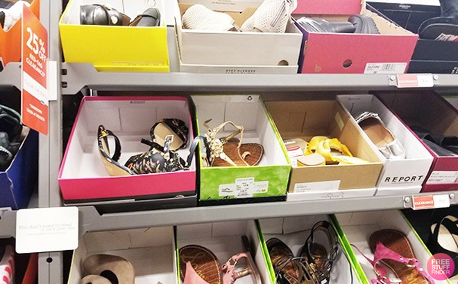 Nordstrom Racl Clear the Rack Sale Overview of Womens Shoes and a Sale Sign