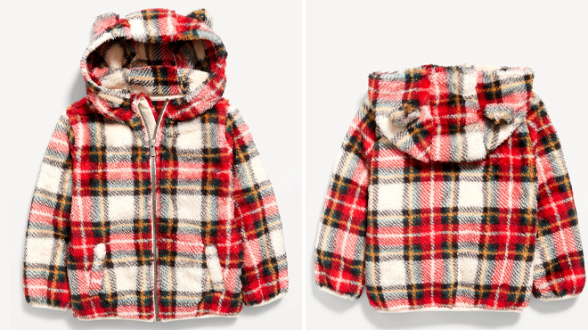 Old Navy Critter Zip Front Hooded Jacket Old Navy Critter Zip Front Hooded Jacket