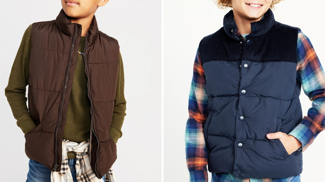 Old Navy Frost Free Puffer Vest