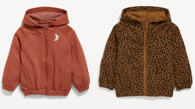 Old Navy Printed Unisex Zip Hoodie in 2 colors Old Navy Printed Unisex Zip Hoodie in 2 colors