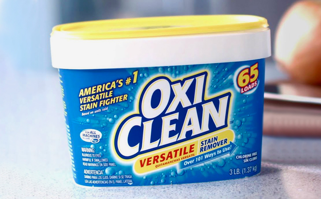 OxiClean 3 Pound Versatile Stain Remover Powder
