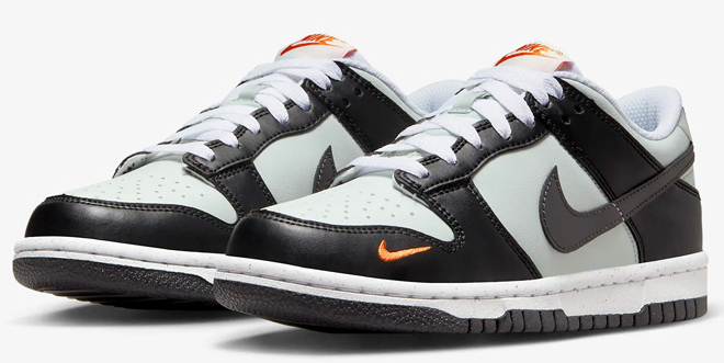 Pair of Nike Dunk Kids Shoes