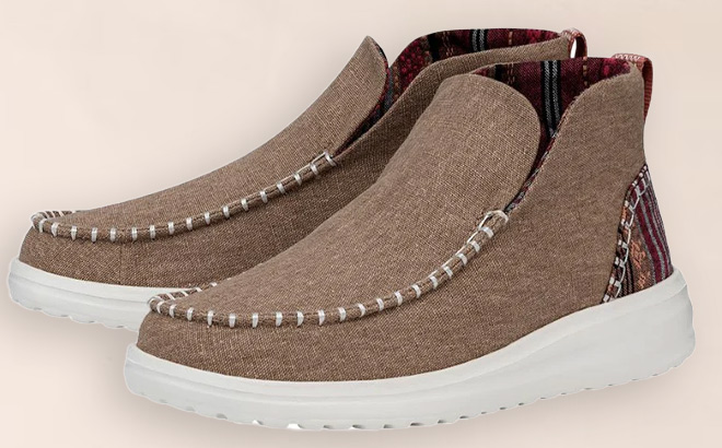 Pair of Womens Denny Crafted Boots Pair of Womens Denny Crafted Boots