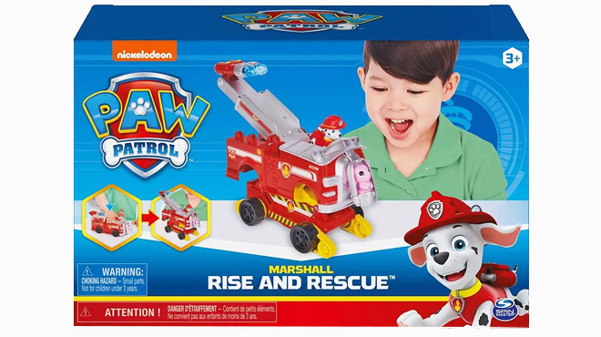 Paw Patrol Marshall Rise and Rescue Transforming Toy Car
