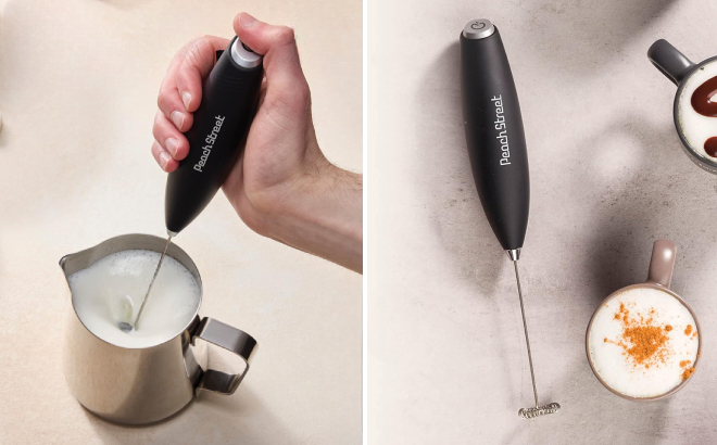 Peach Street Handheld Milk Frother