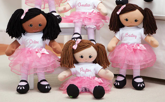 Personalized Tutu Dolls