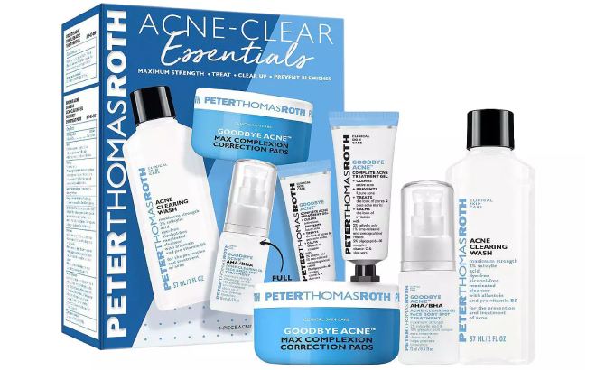 Peter Thomas Roth Acne Clear Essentials 4 Piece Acne Kit Peter Thomas Roth Acne Clear Essentials 4 Piece Acne Kit