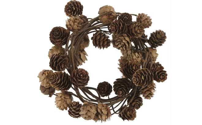 Pinecone Christmas Coil Garland by Ashland