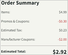 Planters Cashews Halves Pieces 8oz Order Summary