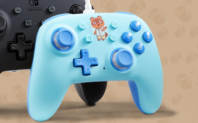 PowerA Nano Wired Controller for Nintendo Switch Animal Crossing