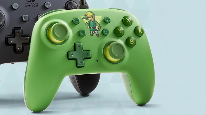 PowerA Nano Wired Controller for Nintendo Switch Toon Link